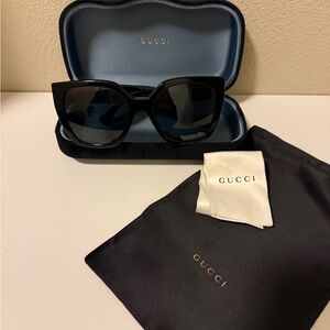 BRAND NEW Gucci GG1300S Black Sunglasses